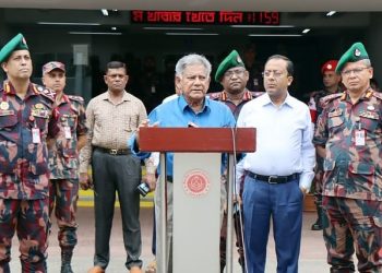 সীমান্তে পিঠ দেখাবেন না, বিজিবির উদ্দেশে স্বরাষ্ট্র উপদেষ্টা