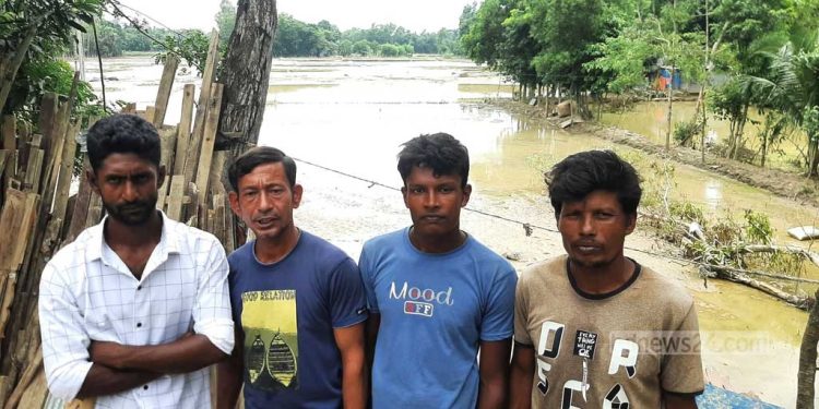 বানের পানি বেকার বানিয়ে গেছে কাউতলীর যুবকদের
