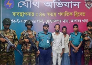 মোহাম্মদপুরে ছিনতাই-ডাকাতি: যৌথ অভিযানে গ্রেপ্তার ২২