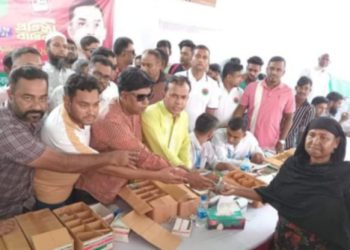 গাজীপুরে যুবদলের প্রতিষ্ঠা বার্ষিকী উপলক্ষে ফ্রি মেডিকেল ক্যাম্প