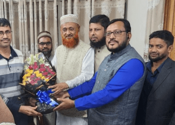 টঙ্গী পশ্চিম থানার ওসির সাথে জামায়াত নেতৃবৃন্দের সৌজন্য সাক্ষাৎ