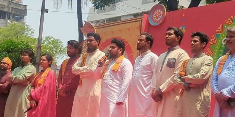 পহেলা বৈশাখকে দলীয় হাতিয়ারে পরিণত করেছিল ফ্যাসিস্টরা: নাহিদ ইসলাম